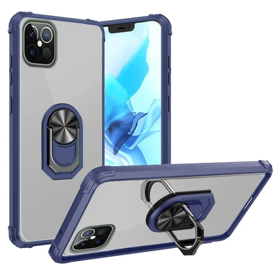 iPhone 12 6.1” Magnetic Ring Stand Hybrid Case